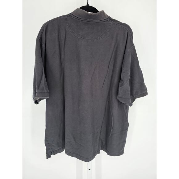 Rensselaer Polytech Mens Sz 2XL Short Sleeve Polo Shirt Black Embroidered - Picture 4 of 4